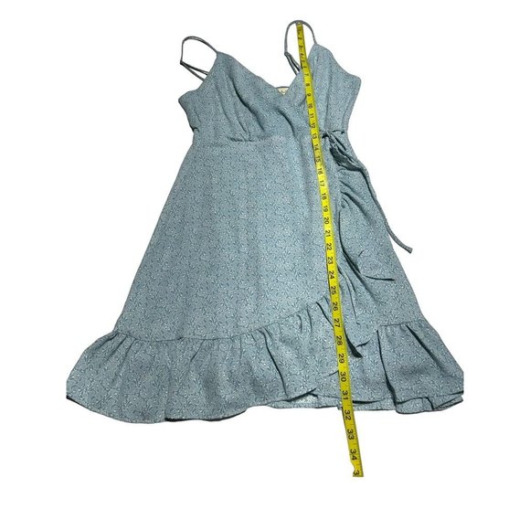 Altar'd State Blue Mini Dress Size Medium - Picture 5 of 7
